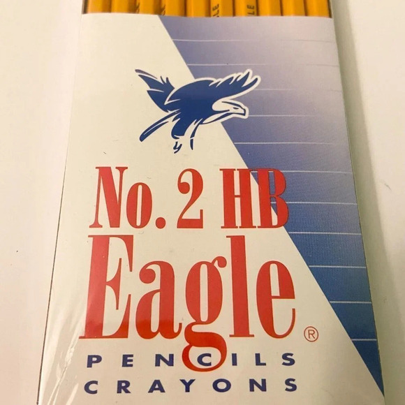 Vintage Sanford No2 Eagle Pencils USA Pack  of 10 New - Picture 8 of 9